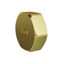 Заглушки латунные DN 15-50 PN 40 муфтовая LD Pride купить в Воронеже | "Проконсим"