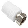 Муфта комбинированная ПП 25-3/4'' PN 25 с накидной гайкой белая VALFEX  купить в Воронеже | "Проконсим"