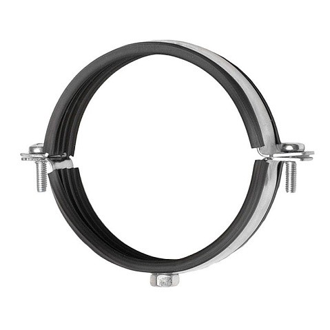 Хомут стальной оцинкованный 3/8'' (15-19) М8 без крепежа купить в Воронеже | "Проконсим"