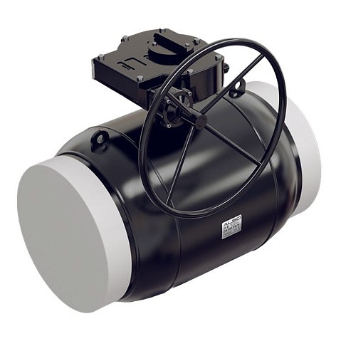 Краны стальные шаровые цельносварные DN 300-500 PN25 приварные ISO с редуктором ALSO купить в Воронеже | "Проконсим"