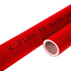 картинка Трубка теплоизоляционная K-FLEX COMPACT RED, DN 18 толщина 4мм от -40 до +95°C длина 10м интернет-магазин оптовых поставок Проконсим являющийся официальным дистрибьютором в России 