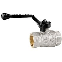 Краны латунные шаровые DN 15-50 PN 25-40 никелированные рычаг муфта-муфта LD Pride 47.301 купить в Воронеже | "Проконсим"