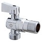 Кран латунный шаровой угловой MVI BV.463 DN 15-15 PN 10 штуцер бабочка купить в Воронеже | "Проконсим"