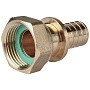 Муфты латунные для PEX труб DN 16-32 PN 10 с накидной гайкой под надвижную гильзу Hipex купить в Воронеже | "Проконсим"
