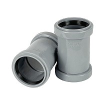 Муфта двухраструбная VALFEX DN -50 для внутренней канализации соединительная с перегородкой купить в Воронеже | "Проконсим"