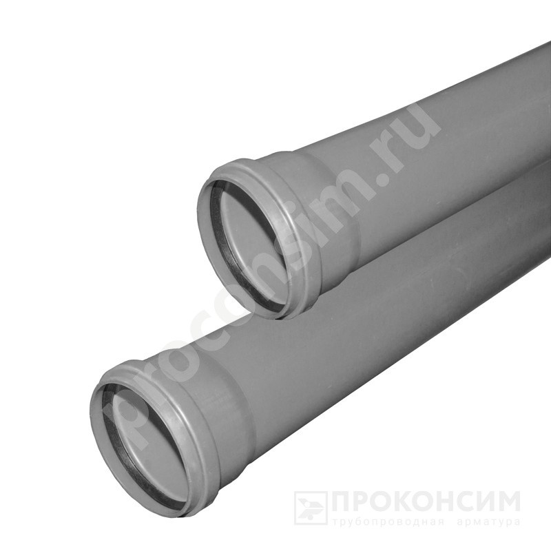 Цена 210,17 рублей с НДС.  Ожидается пополнение. Труба полипропиленовая DN 110 длина 500мм стенка 2,7мм серая VALFEX BASE PP-H исп. стандарт. (924020026) со склада Проконсим в Воронеже