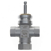 Клапаны из нержавеющей стали трехходовые DN 15-50 PN 25 с внутренней резьбой под привод до 130гр. РИДАН VRB-3R купить в Воронеже | "Проконсим"