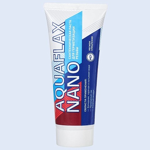 Уплотнительная резьбовая паста для пропитки льна тюбик 270гр AQUAFLAX NANO купить в Воронеже | "Проконсим"