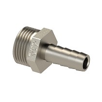 Штуцер никелированный DN 20 PN 40 НР3/4'' с ершом под шланг d20мм прямой купить в Воронеже | "Проконсим"