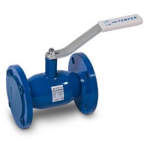 Краны стальные шаровые DN 50-100 PN 16-40 фланцевые под задвижку рычаг Temper купить в Воронеже | "Проконсим"
