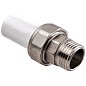 Муфта ПП разьемная 20-1/2'' PN 25 белая РВК купить в Воронеже | "Проконсим"