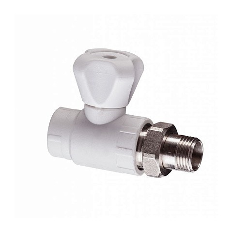 Кран шаровой для радиатора прямой VALFEX 25 PN 25 G-1/2'' купить в Воронеже | "Проконсим"