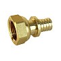 Муфта латунная для PEX труб 16-1/2'' PN 16 S-2,2мм переходная  с накидной гайкой Valfex VF.422.AF купить в Воронеже | "Проконсим"