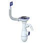 Сифон для мойки Unicorn B430VP, без отвода, 3 1/2'' х40 с отводом для стиральной машины, прямоугольный перелив купить в Воронеже | "Проконсим"