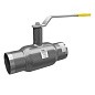Кран стальной шаровой цельносварной LD КШ.Ц.П.150.025, DN 150 PN 25, 390мм, полнопроходной, приварной с ручкой купить в Воронеже | "Проконсим"