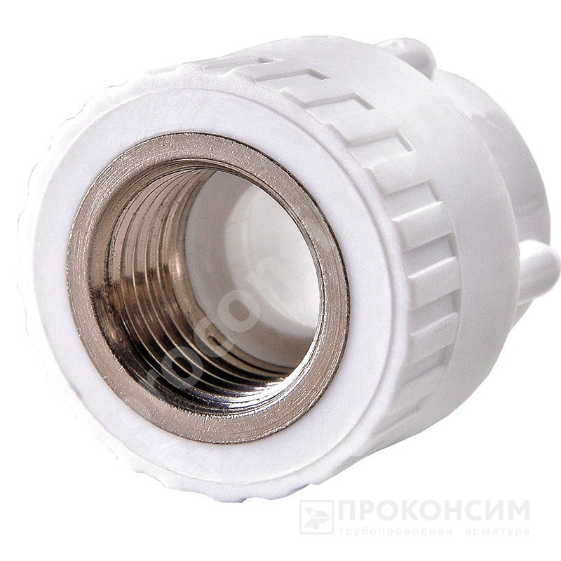Цена по запросу.  . Муфта ПП 16-1/2'' PN 25 белая РВК 20415 (930659069) со склада Проконсим в Воронеже