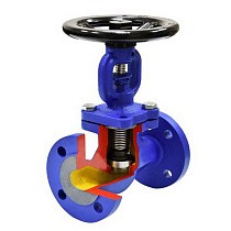 Клапаны запорные DN 15-100 PN 16 высокопрочный чугун с сильфонным уплотнением фланцевые АСТА В323 купить в Воронеже | "Проконсим"