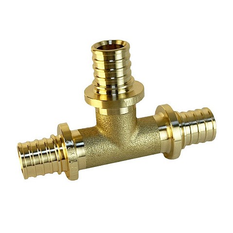 Тройники латунные для PEX труб DN 16-20 PN 16 под надвижную гильзу Valfex VF.431.AF купить в Воронеже | "Проконсим" Тройники латунные для PEX труб DN 16-20 PN 16 под надвижную гильзу Valfex VF.431.AF купить в Воронеже | "Проконсим"