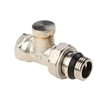 Клапан радиаторный настроечный DN 15 PN 10 прямой с уплотнением, под шестигранник MVI TR.113.04 купить в Воронеже | "Проконсим"