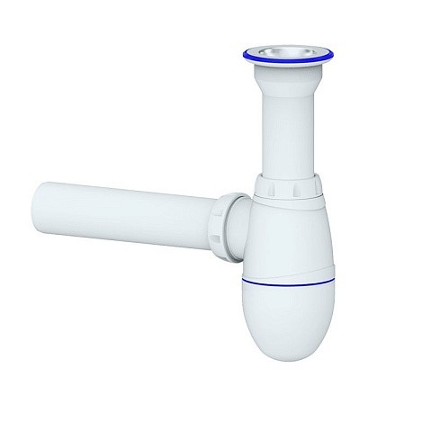 Сифон для мойки Unicorn В110, 40х40 прямой отвод, 1 1/2'' х40 чаша из нержавеющей стали купить в Воронеже | "Проконсим"