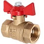 Краны латунные шаровые 11Б27фт1М DN 15-32 PN 40 бабочка муфта-муфта Valfex.217 DeltaPro купить в Воронеже | "Проконсим"