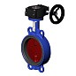 Затвор дисковый поворотный DN 400 PN 10 межфланцевый с диском из чугуна уплотнение-EPDM редуктор Tecofi VPI4448 купить в Воронеже | "Проконсим"