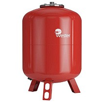 Баки расширительные для отопления DN 32 PN 10 вертикальные красные WESTER купить в Воронеже | "Проконсим"