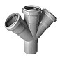 Крестовина ПП для канализации косая 45гр. 50- 50- 50 Valfex купить в Воронеже | "Проконсим"