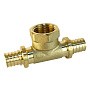 Тройник латунный для PEX труб 16-1/2''-16 PN 16 S-2,2мм под надвижную гильзу Valfex VF.432.AF купить в Воронеже | "Проконсим"