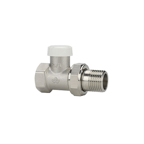 Клапан радиаторный VARMEGA VM10301 DN15 PN10 прямой настроечный G-1/2'' муфта-штуцер купить в Воронеже | "Проконсим"
