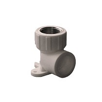 Угольник установочный ПП 20-1/2'' PN 25 с внутренней резьбой серый купить в Воронеже | "Проконсим"