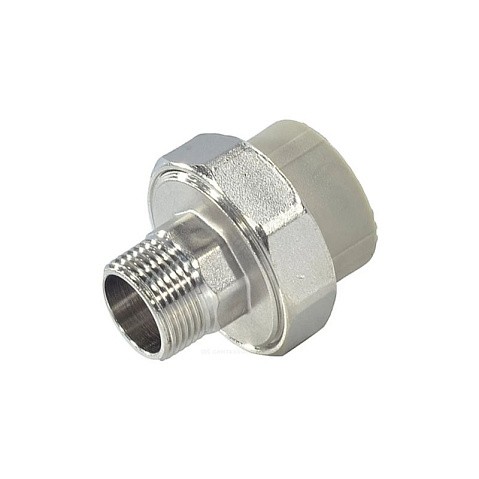 Муфта комбинированная разъёмная VALFEX 32 PN 25 G-1/2'' американка-НР серая купить в Воронеже | "Проконсим"