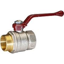 Краны латунные шаровые DN 15-50 PN 25-40 никелированные рычаг муфта-штуцер Temper 88 ГОСТ Р 59553 купить в Воронеже | "Проконсим"