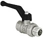 Кран латунный шаровой 11Б27фт1М DN 20 PN 40 никелированный рычаг-американка Valfex.223 DeltaPro купить в Воронеже | "Проконсим"