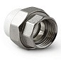Муфта комбинированная ПП 25-3/4'' PN 25 разъёмная с внутренней резьбой белая Pro Aqua PA20014 купить в Воронеже | "Проконсим"