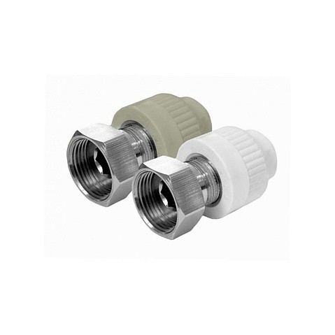Муфта комбинированная с накидной гайкой Valfex, DN 25-32, PN 25, белая купить в Воронеже | "Проконсим" Муфта комбинированная с накидной гайкой Valfex, DN 25-32, PN 25, белая купить в Воронеже | "Проконсим"
