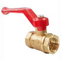 Краны латунные шаровые 11Б27фт1М DN 15-50 PN 40 рычаг муфта-муфта Valfex.214 Optima купить в Воронеже | "Проконсим"