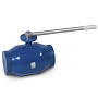 Кран стальной шаровой DN 200 PN 25 полнопроходной приварной 510мм ISO Temper серия 292