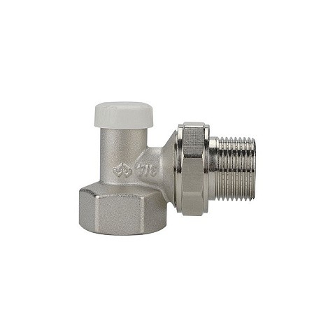 Клапан радиаторный VARMEGA VM10203 DN20 PN10 угловой настроечный G-3/4'' муфта-штуцер купить в Воронеже | "Проконсим"