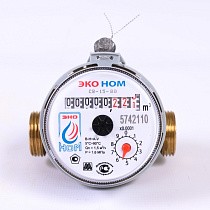 Счетчики горячей воды СВ DN 15 PN 16 до 90гр. муфтовые с обратным клапаном без МК ЭКО НОМ купить в Воронеже | "Проконсим"