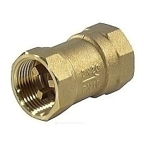 Клапаны обратные пружинные DN 15-100 PN 16 латунные муфтовые пластиковый шток купить в Воронеже | "Проконсим"