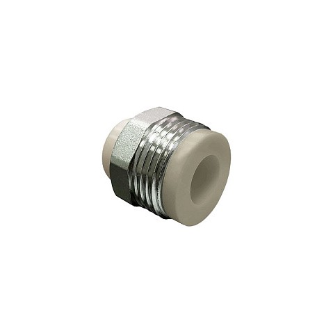 Штуцер 20 PN 25 G-3/4'' НР серый VALFEX купить в Воронеже | "Проконсим"