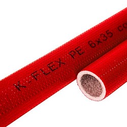 картинка Трубка теплоизоляционная K-FLEX COMPACT RED, DN 28 толщина 4мм от -40 до +95°C длина 10м интернет-магазин оптовых поставок Проконсим являющийся официальным дистрибьютором в России 