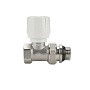 Вентили радиаторные ручные DN 15 PN 10 прямые 1/2'' с уплотнением муфта-штуцер VARMEGA купить в Воронеже | "Проконсим"