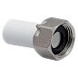 Штуцер для водосчетчика ПП 32-1 1/4'' PN 25 с накидной гайкой белый РТП 10855 купить в Воронеже | "Проконсим"