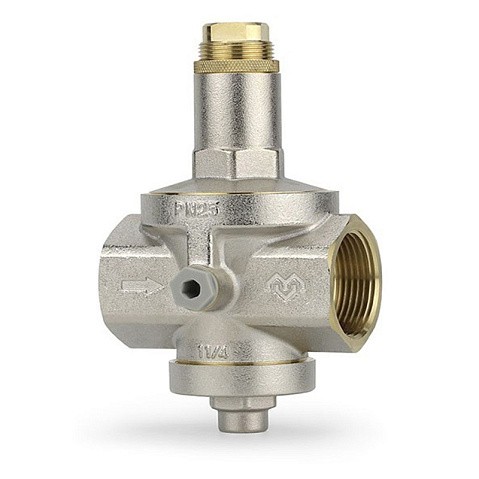 Регулятор давления VARMEGA VM128 DN 32 PN25 мембранный под манометр 7,2kv G-1 1/4'' никелированный купить в Воронеже | "Проконсим"