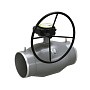 Кран стальной шаровой цельносварной LD Energy Regula, DN 250 PN 25, 510мм, стандартнопроходной, приварной с редуктором купить в Воронеже | "Проконсим"