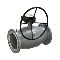 Краны стальные шаровые регулирующие DN 125-300 PN 25 цельносварные фланцевые с редуктором LD Energy Regula купить в Воронеже | "Проконсим"