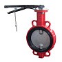Затвор дисковый поворотный DN 50 PN 16 межфланцевый с диском из нержавеющей стали уплотнение-EPDM ручной Seagull купить в Воронеже | "Проконсим"