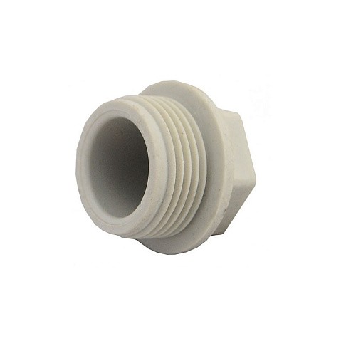 Заглушка полипропиленовая резьбовая VALFEX 25 PN 25 G-3/4'' серый купить в Воронеже | "Проконсим"
